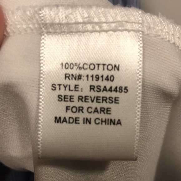 Anthropology Purple Snow dress woman’s medium m blue white pin stripe EUC - Picture 8 of 8